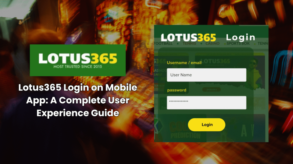Lotus365 Login
